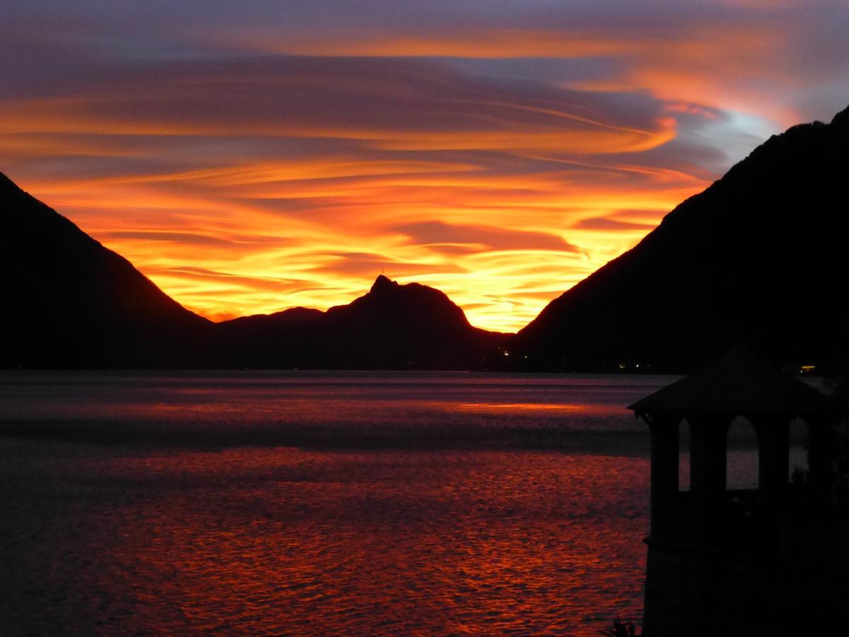 Caffe Del Viaggiatore Valsolda Bagian luar foto
